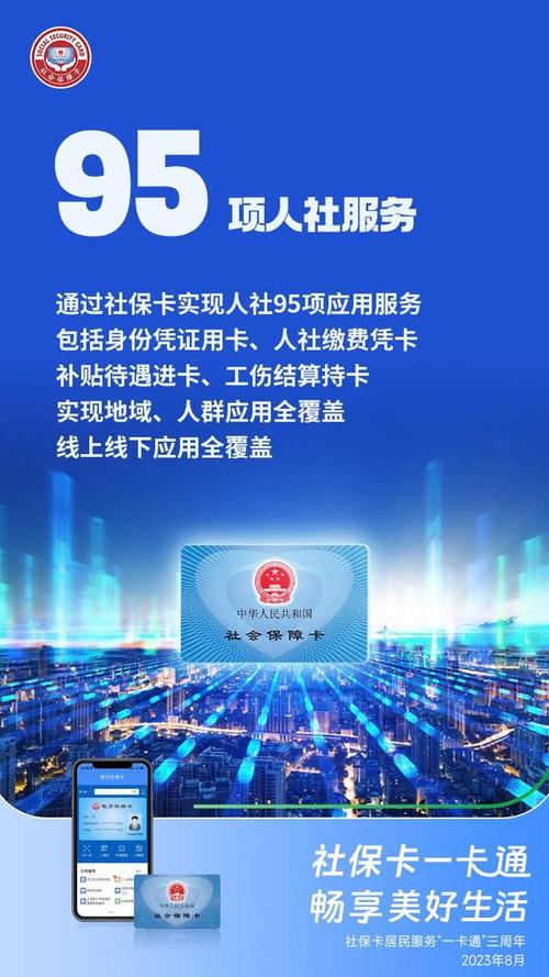 社保卡“一卡通” 数字看成就，服务惠民生